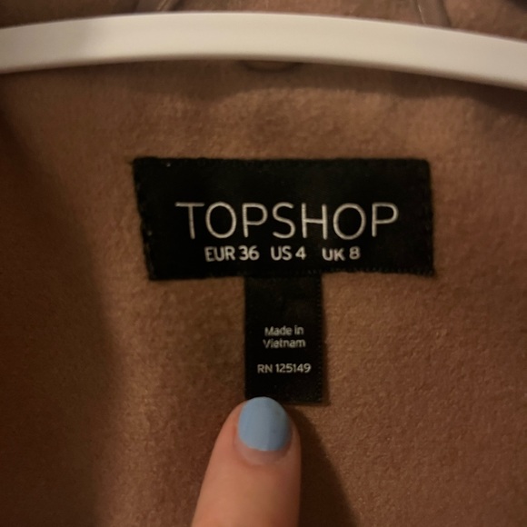 Camel Wool coat - Picture 3 of 3